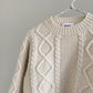 Sweater, Aran, Natural