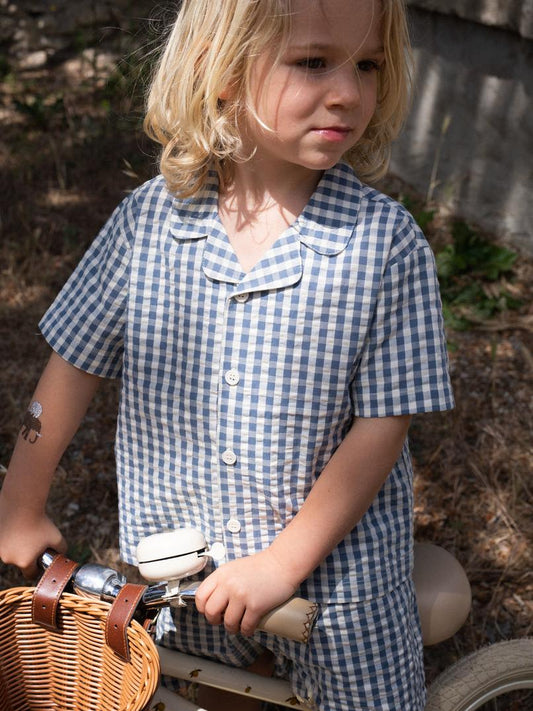 Kim Shirt, Captains Blue Check