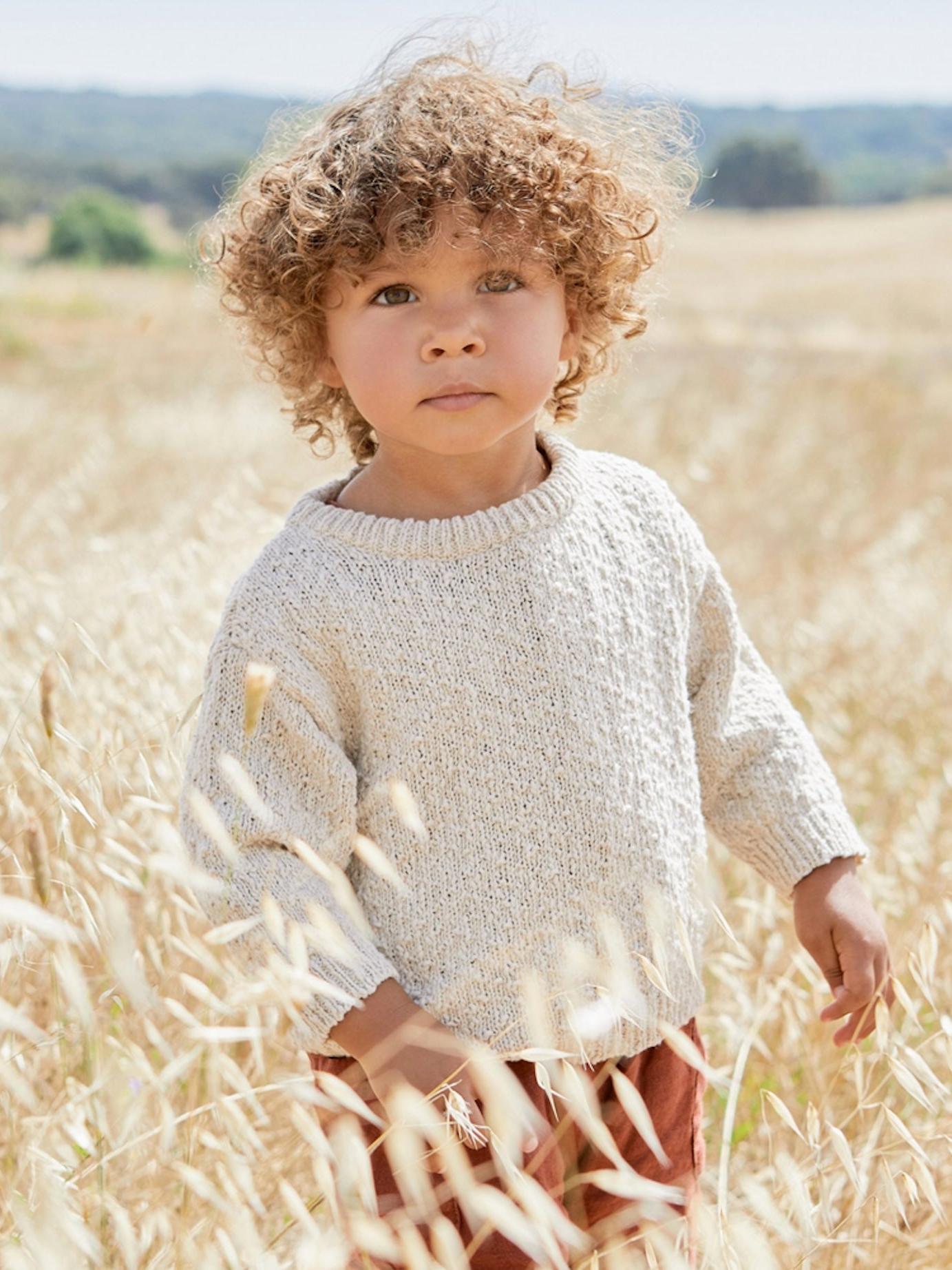 Knitted Sweater, & Play Up, Cotton & Linen