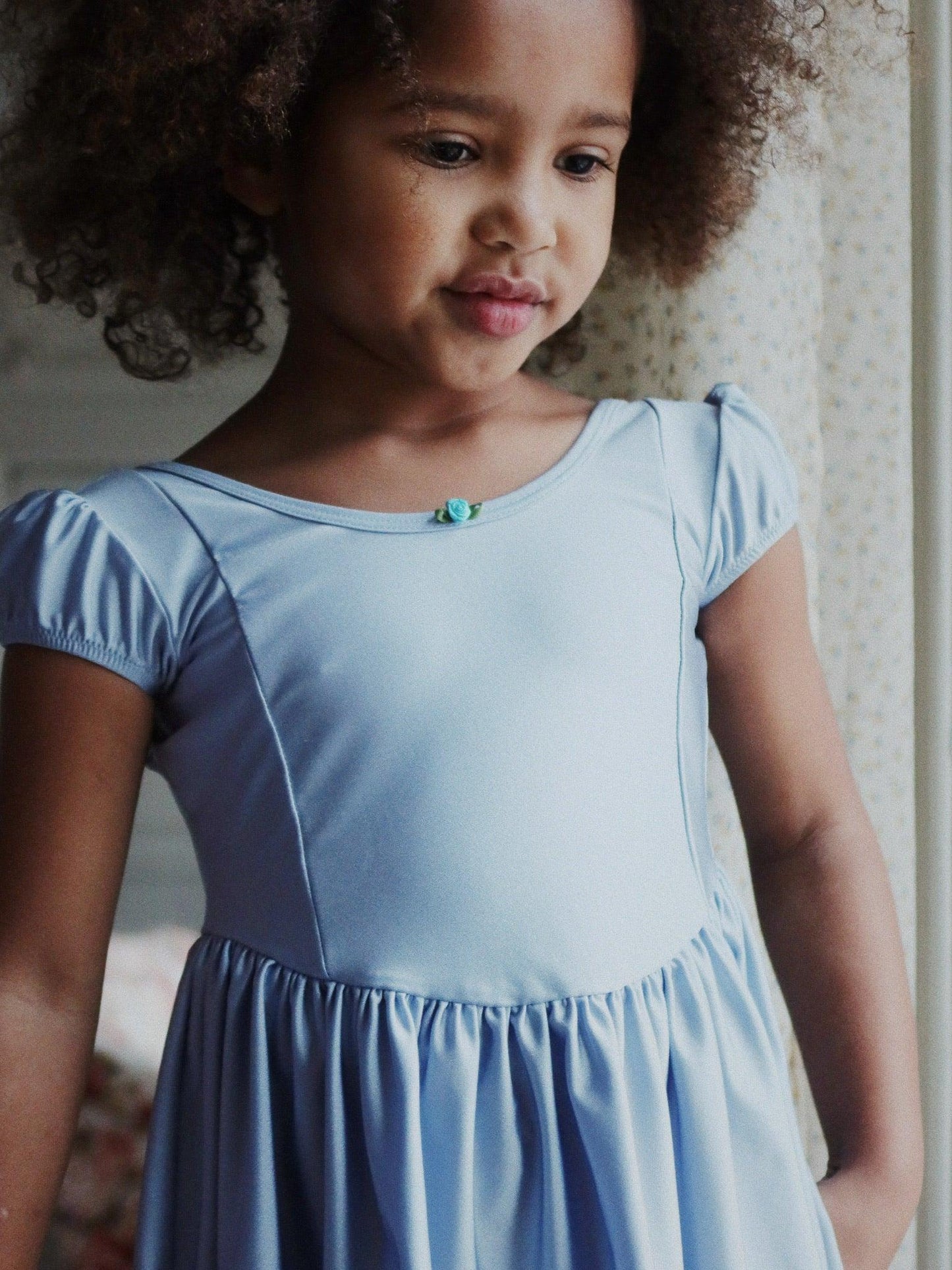 Konges Sløjd - Mousse Puff Dress, Zen Blue