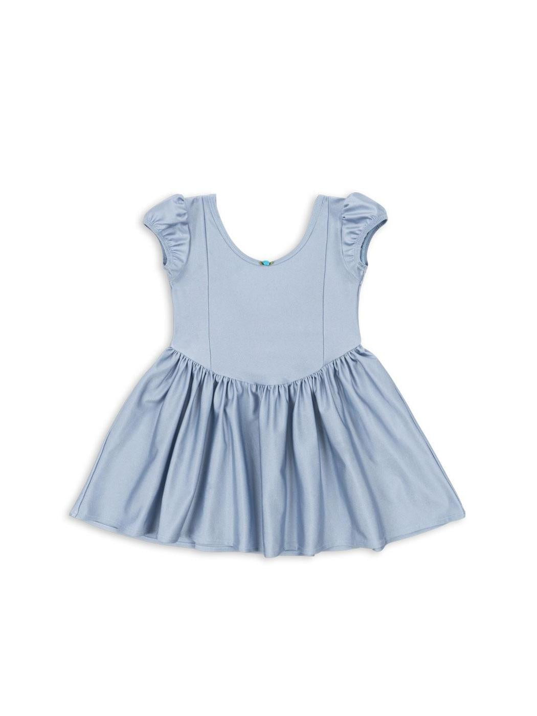 Konges Sløjd - Mousse Puff Dress, Zen Blue