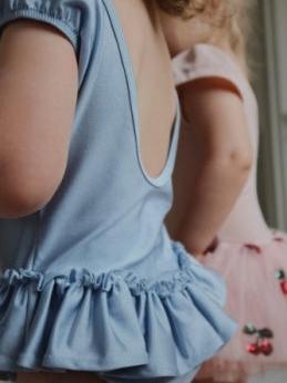 Konges Sløjd - Mousse Tutu Suit, Zen Blue