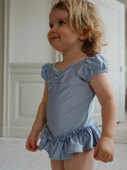 Konges Sløjd - Mousse Tutu Suit, Zen Blue