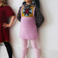 Misha & Puff, Girls Dress, Pinafore, Quilt, Pink Lilac