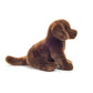 Labrador, Sitting Dark Brown, 25 cm