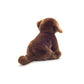 Labrador, Sitting Dark Brown, 25 cm