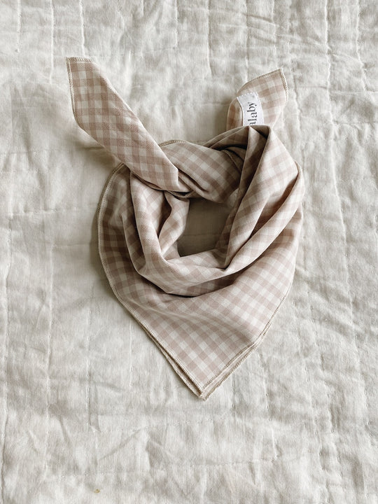 Lalaby, Eddie, Beige Gingham, Organic