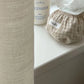Wet Wipe Cover, Beige Gingham, Organic