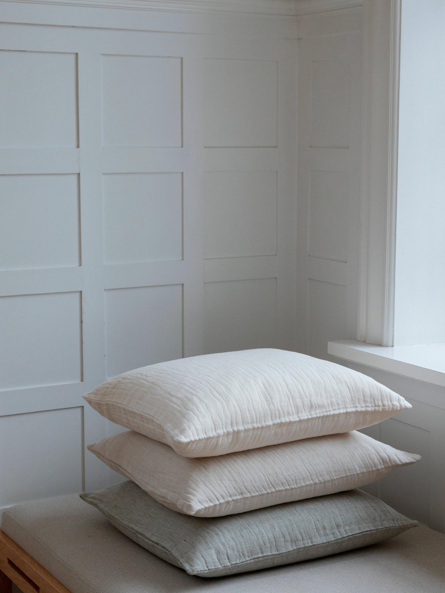 Lavender Pillow Cover, Elvang, Fairtrade & Natural