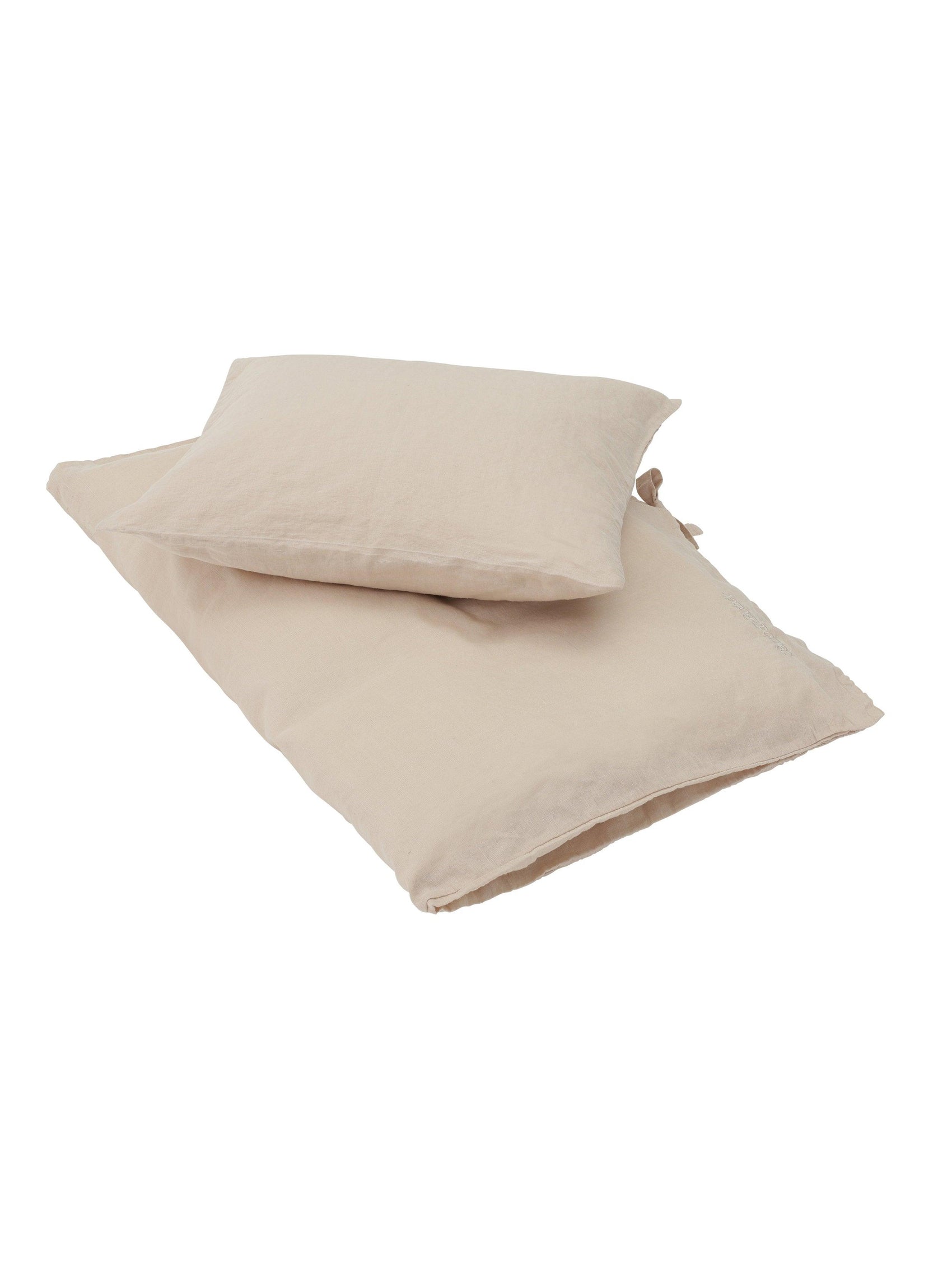 Linen Bedding, Almond