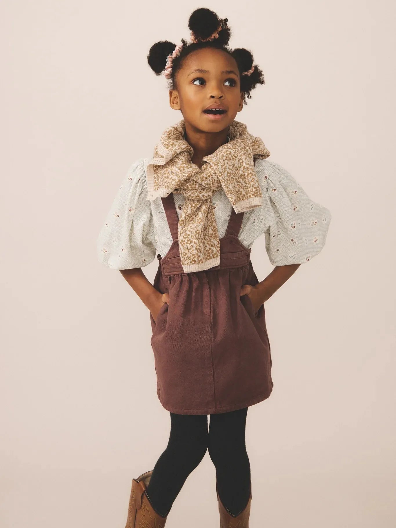 Louisa Blouse, Pasture Print, Oasis