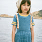 Louisa Pinafore Dress, Blueslate