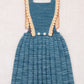 Louisa Pinafore Dress, Blueslate
