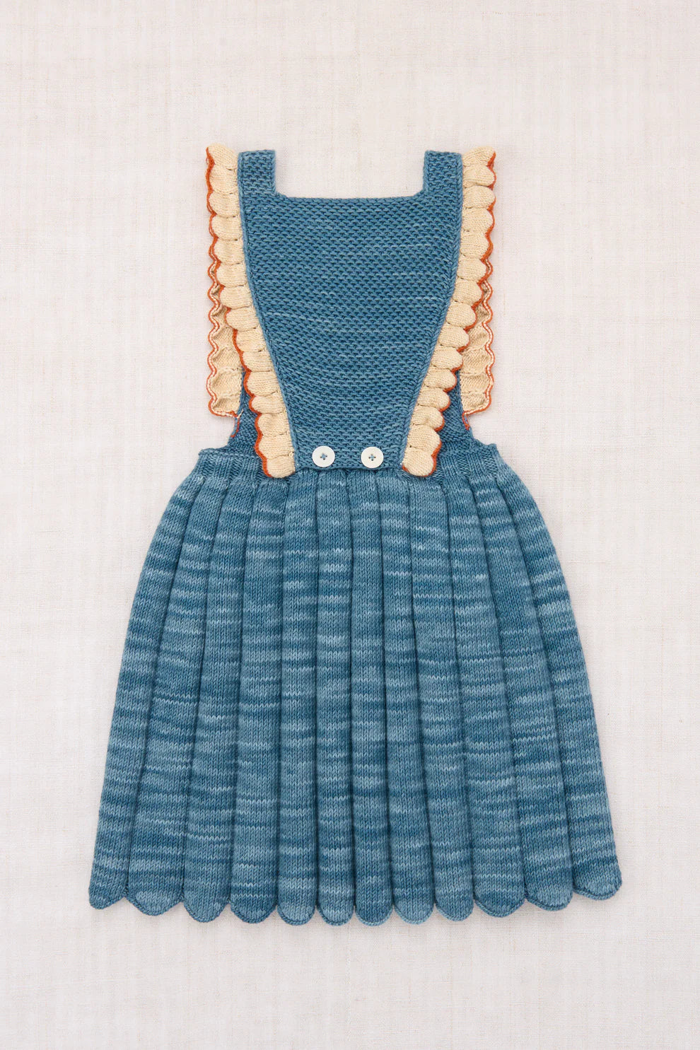 Louisa Pinafore Dress, Blueslate