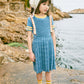 Louisa Pinafore Dress, Blueslate