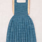 Louisa Pinafore Dress, Blueslate