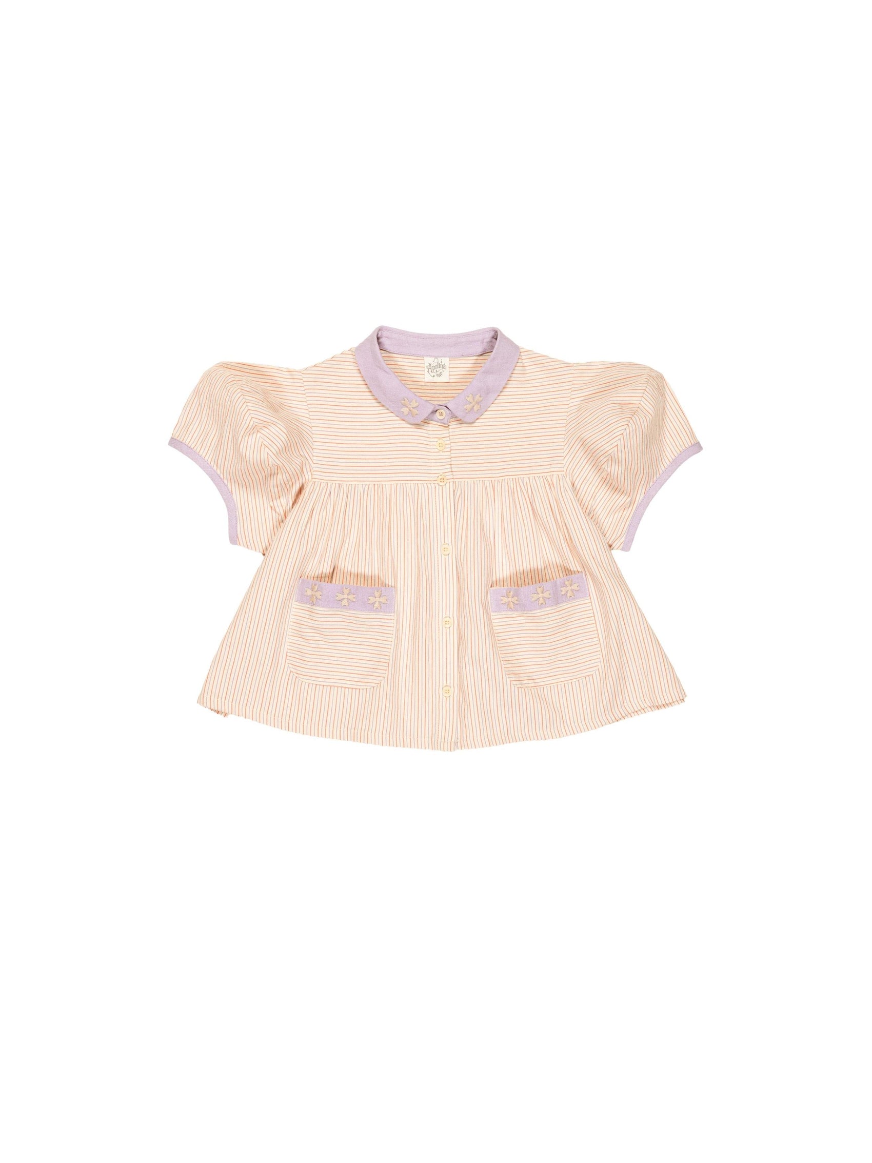 Mabel Blouse, Cazan Stripe