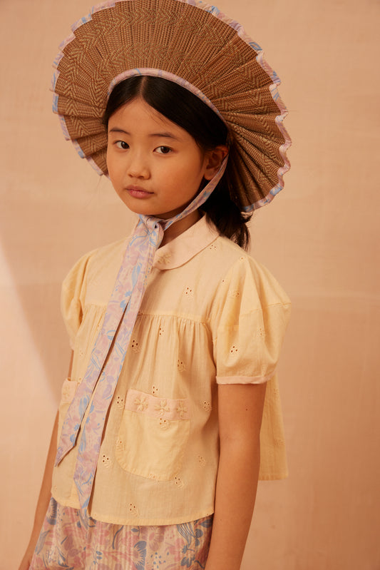 Mabel Blouse, Milk