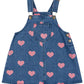 Konges Sløjd, Magot Overall Dress Gots, Bon Coeur Pink, 100% Organic Cotton