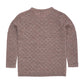 Merino Classic Pointelle Blouse, Natural Melange