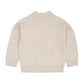 Merino Pull Over with Turtleneck, Pale Cream Melange