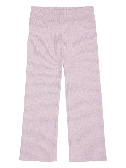 Merino Wide Rib Pants, Bubblegum