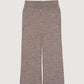 Merino Wide Rib Pants, Natural Melange