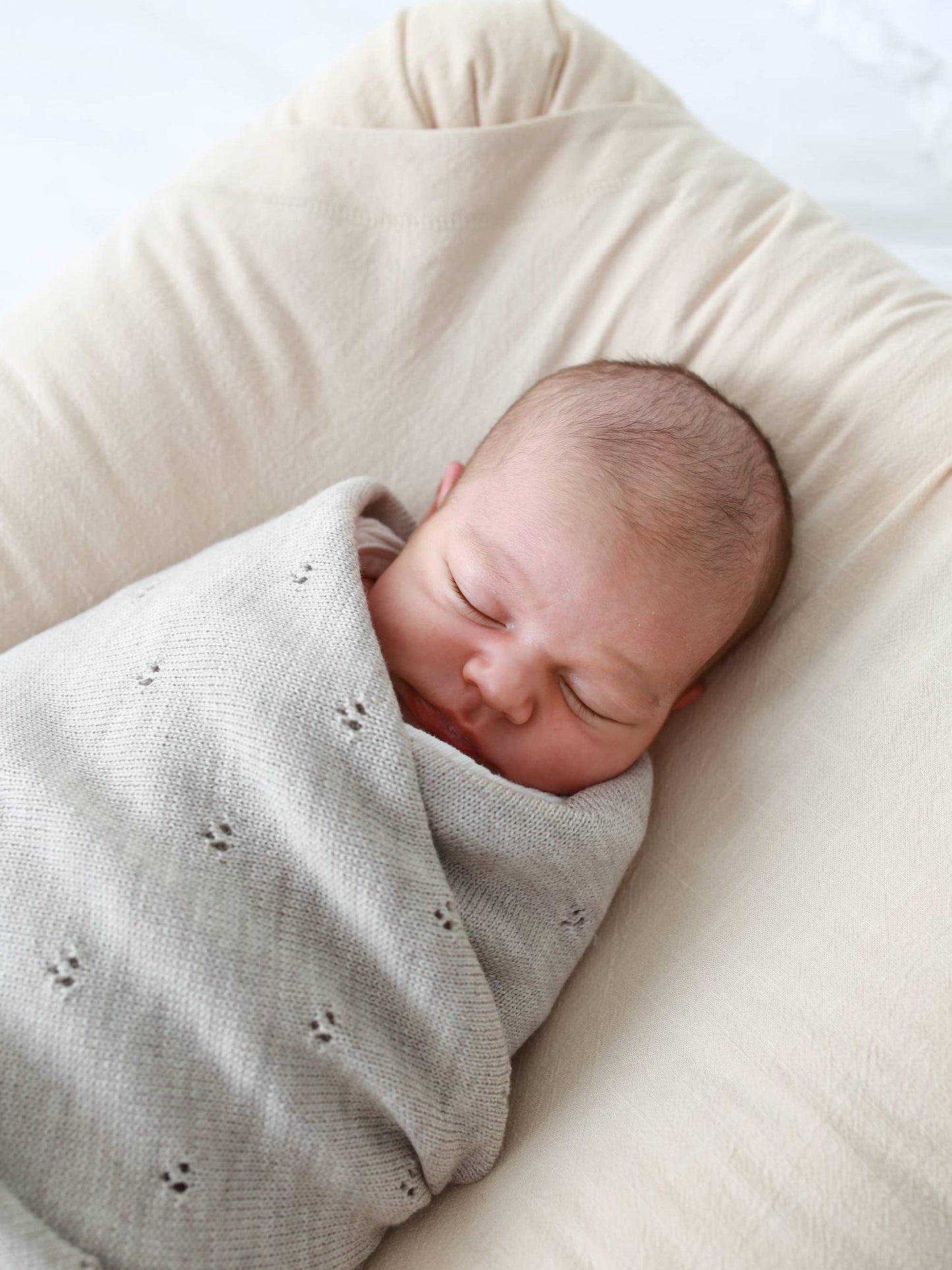 Merino Wool Knitted Blanket, All-Season, Oeko-Tex Certified