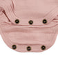 Merino Wool Wrap Bodysuit, , Misty Rose