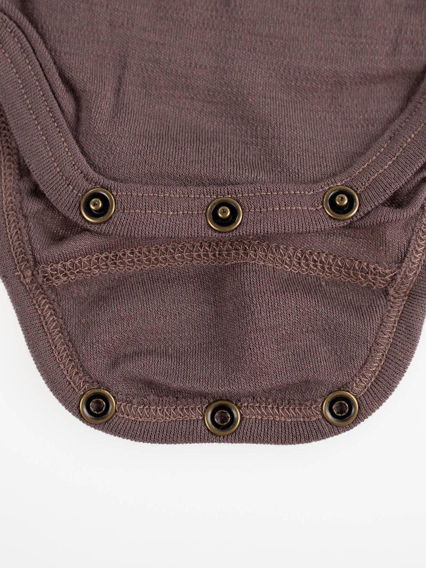 Merino Wool Wrap Bodysuit, , Peppercorn