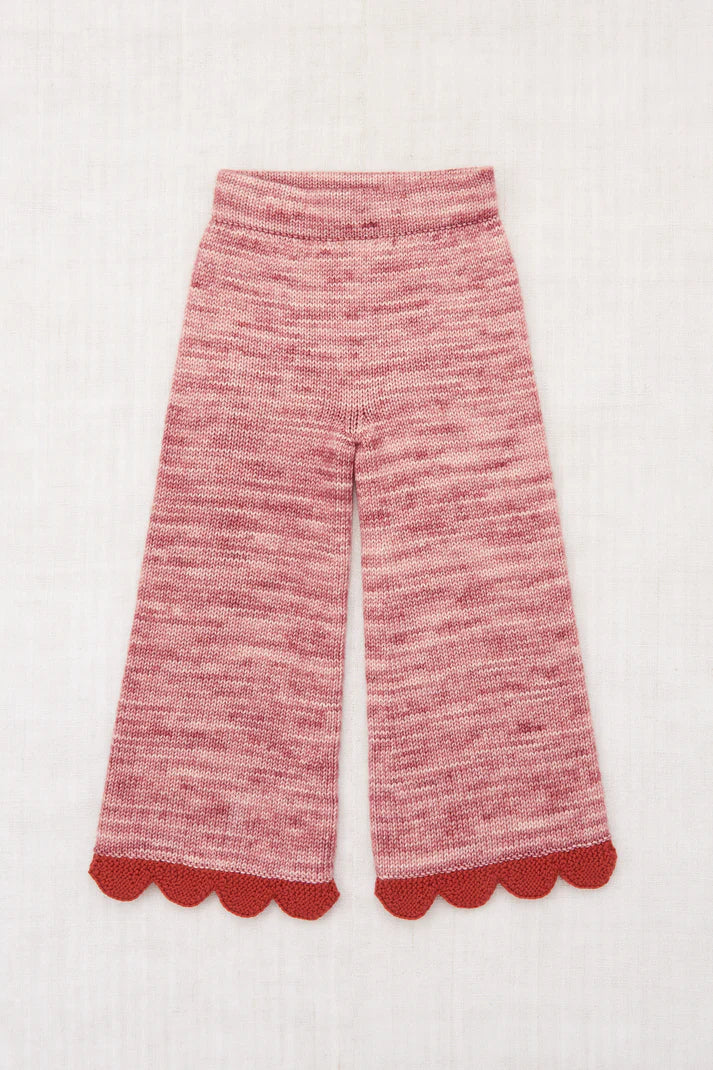 Scallop Edge Pant, Prairie Rose