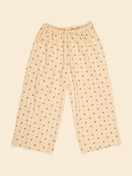 Mila Jersey Trousers, Meadow Calico