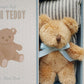 Milo Tiny Teddy – Miniature Teddy Bear in Box Bed