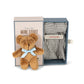 Milo Tiny Teddy – Miniature Teddy Bear in Box Bed