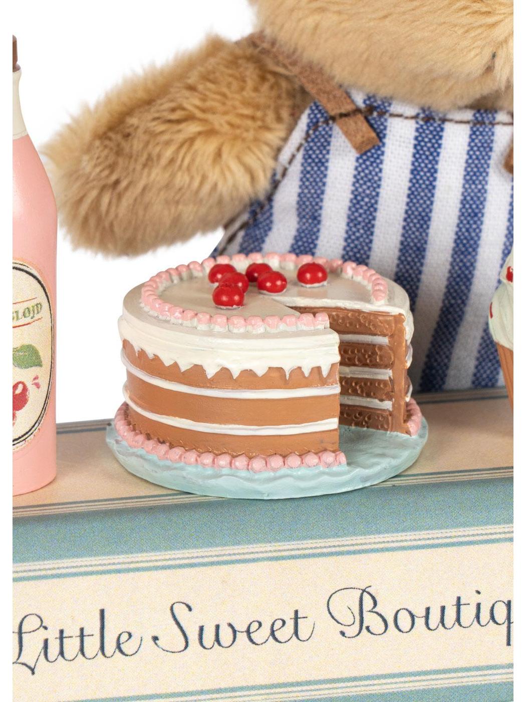 Miniature Candy Shop Toy Set with Teddy – Pretend Play for Kids, My Sweet Boutique
