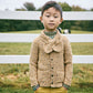 Misha & Puff, Kids Cardigan, Camel Confetti, 100% Wool