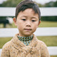 Misha & Puff, Kids Cardigan, Camel Confetti, 100% Wool