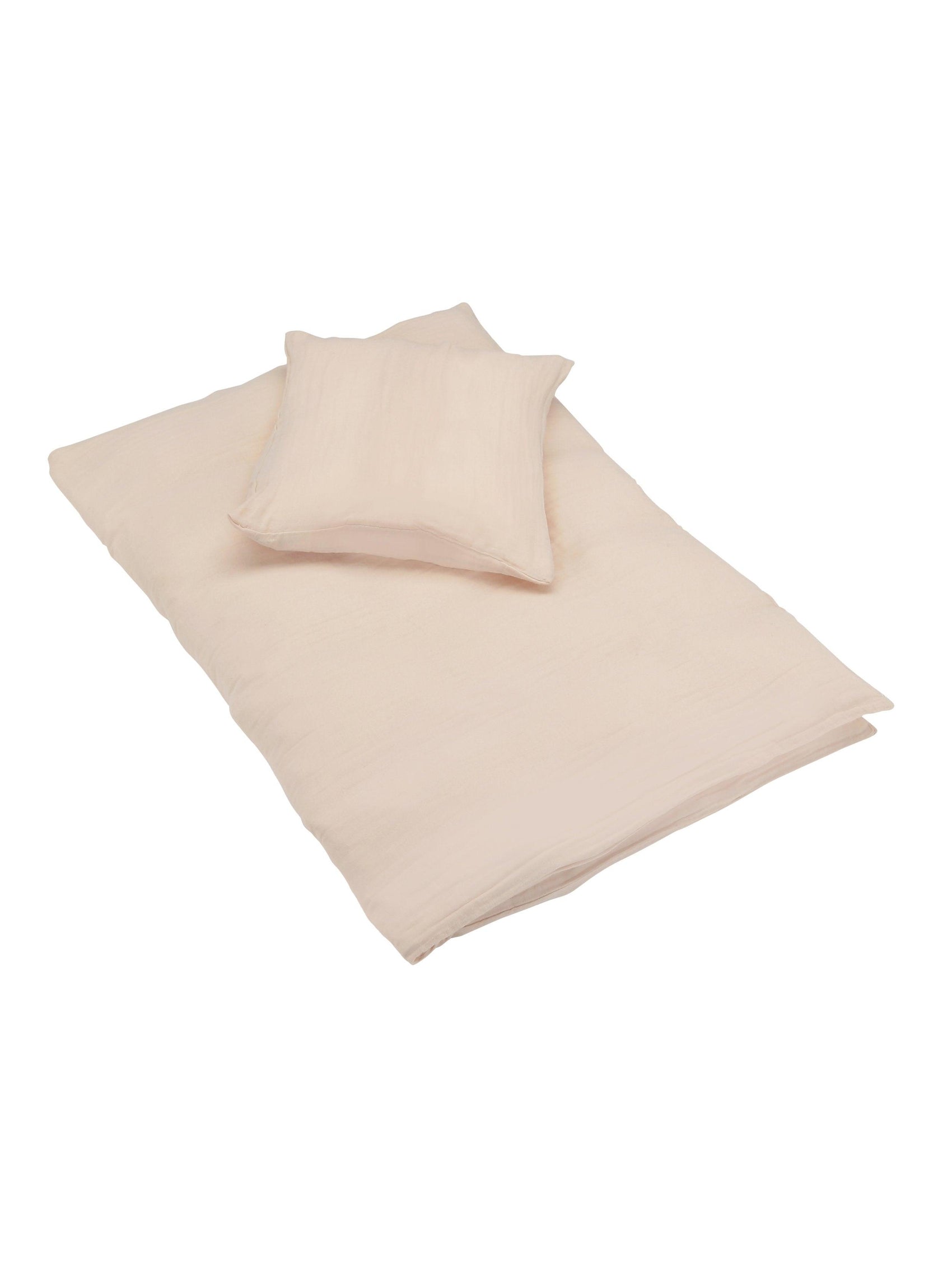 Muslin Bedding, Peach Rose