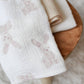 Muslin Burp Cloth Set, 3 Pack, Bunny Print