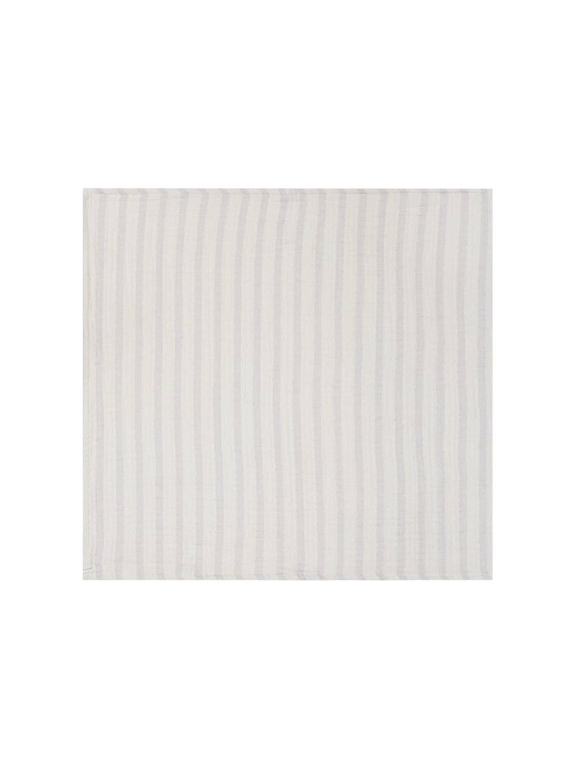 Muslin Scarf 'Lavender Stripes'