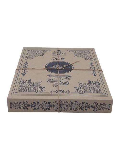 Natural blocks in tray - 30 pcs