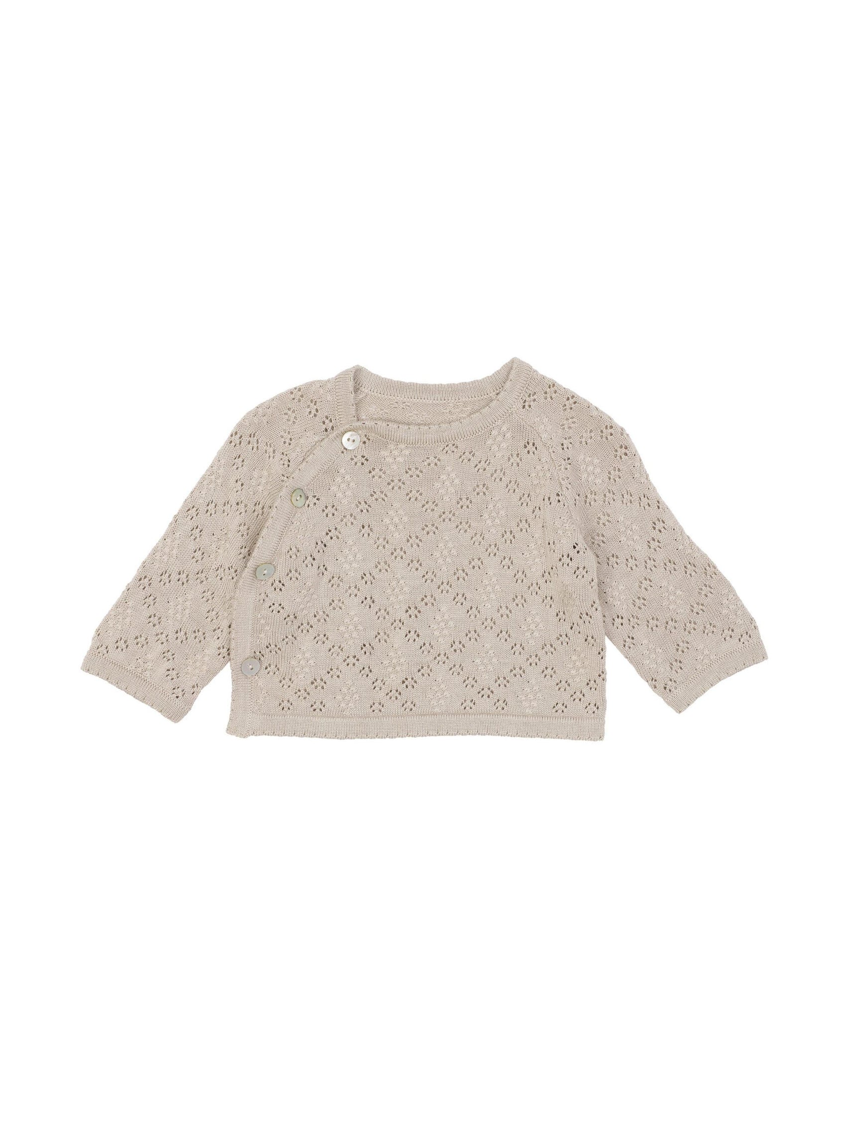 Noma Silk Wrap Cardigan, Linen, Bonet Et Bonet, 100% Silk