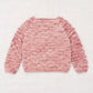 Popcorn Sweater, Prairie Rose
