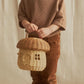 Olli Ella, Rattan Mushroom Basket, Straw