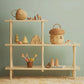 Olli Ella, Rattan Mushroom Basket, Natural
