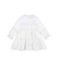 Orchid Dress, White, Organic