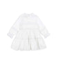 Orchid Dress, White, Organic