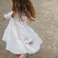 Orchid Dress, White, Organic