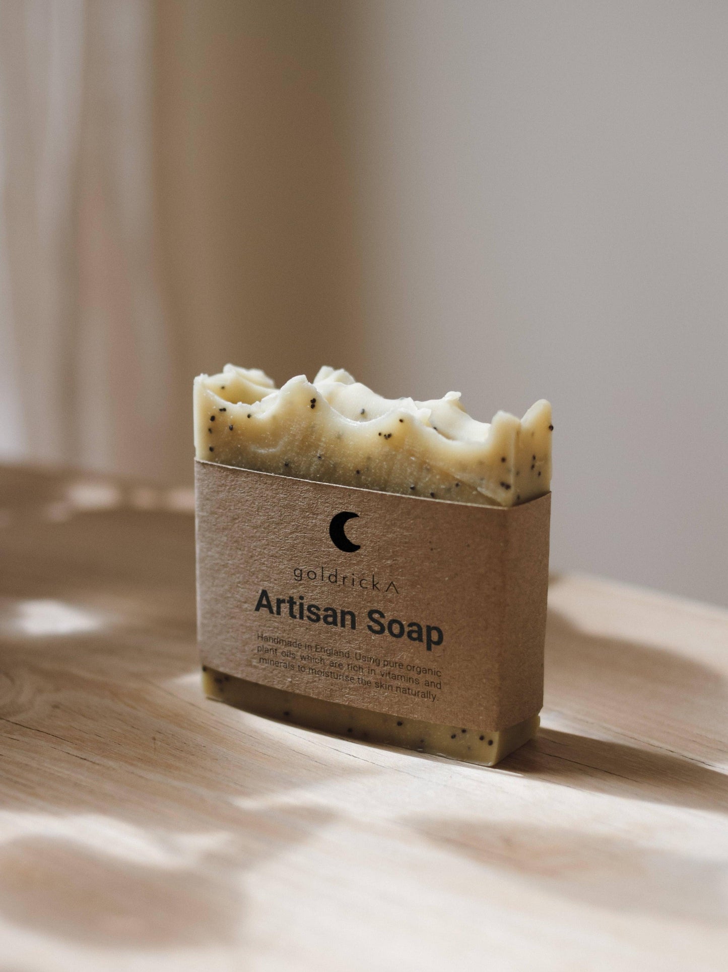 Organic Artisan Soap | Lavender & Poppy Seed