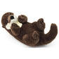 Otter Plush, Lying Backswimmer, Eco-Line 100% Recycled